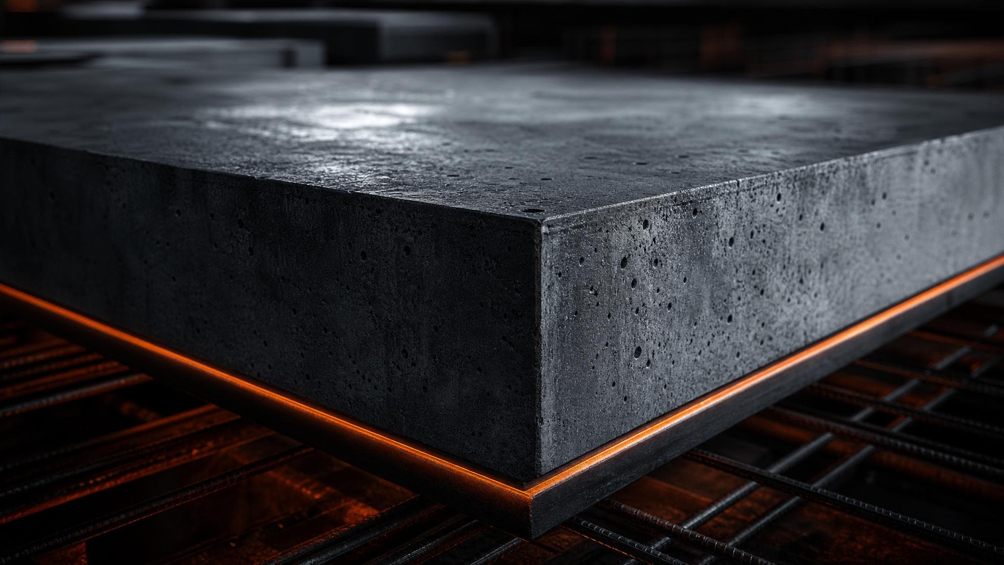Graphene concrete application