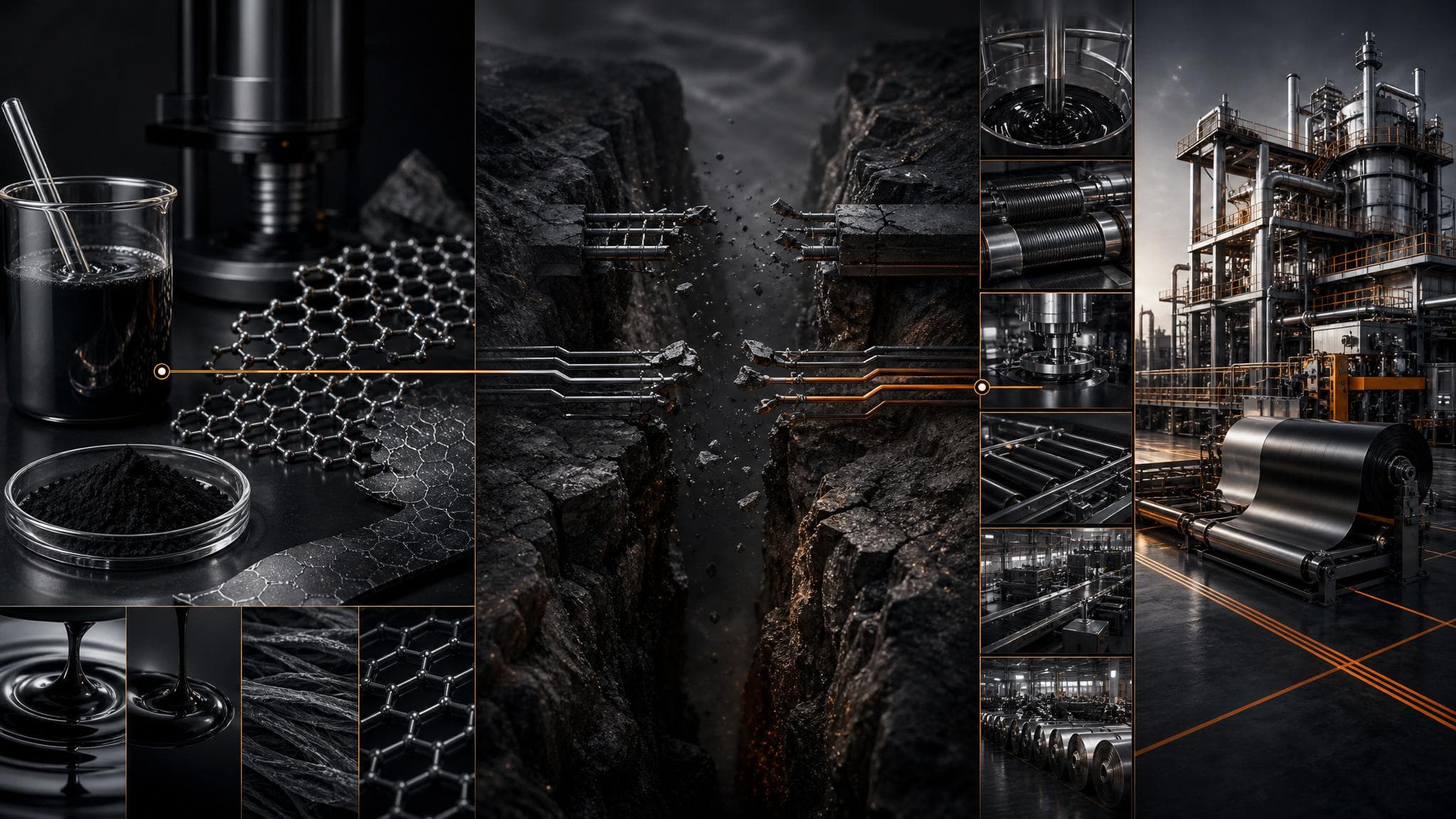 From laboratory graphene potential to industrial deployment
