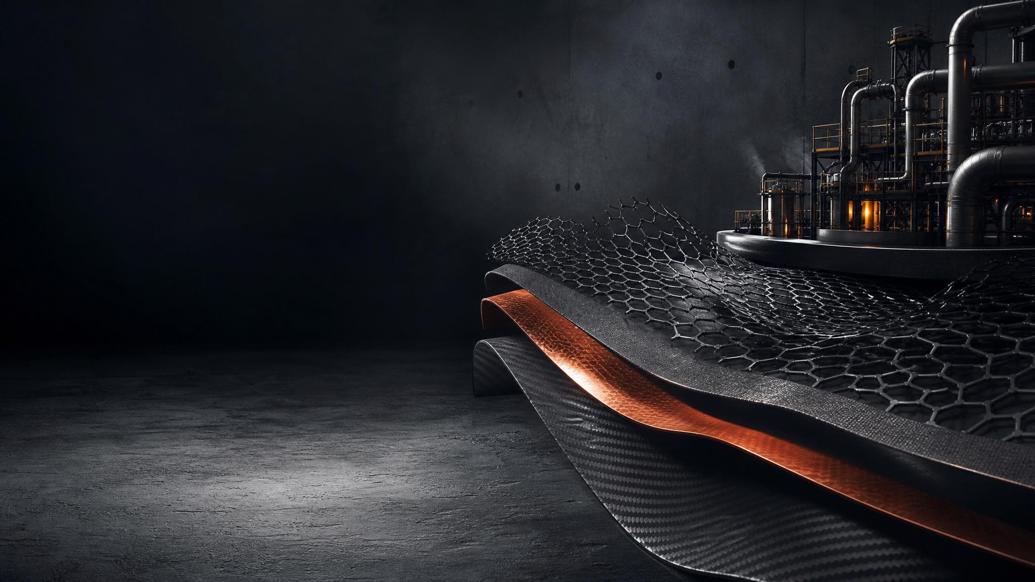 Graphene industrial platform visual
